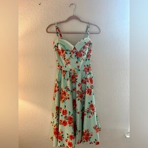 Stop staring floral dress